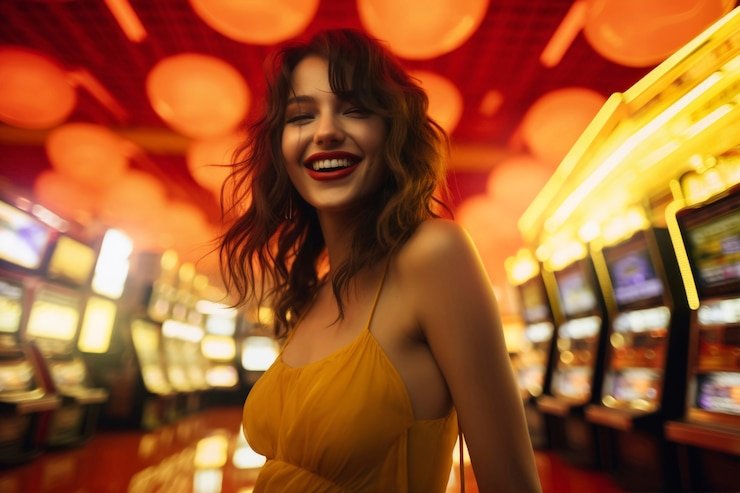 Tampilan permainan slot Big Time Gaming di ponsel